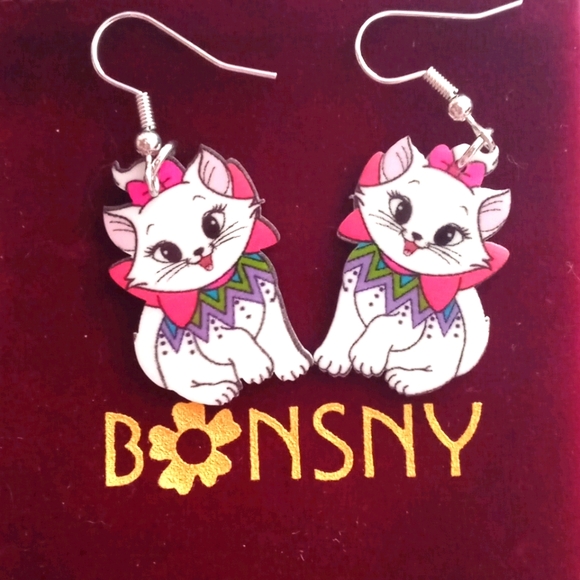 Cat Earrings - Picture 1 of 1